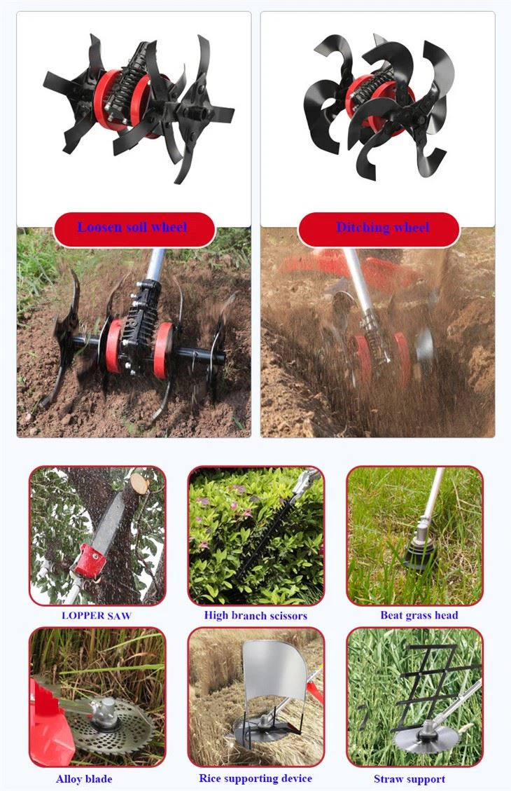4 Stroke Backpack Brush Cutter